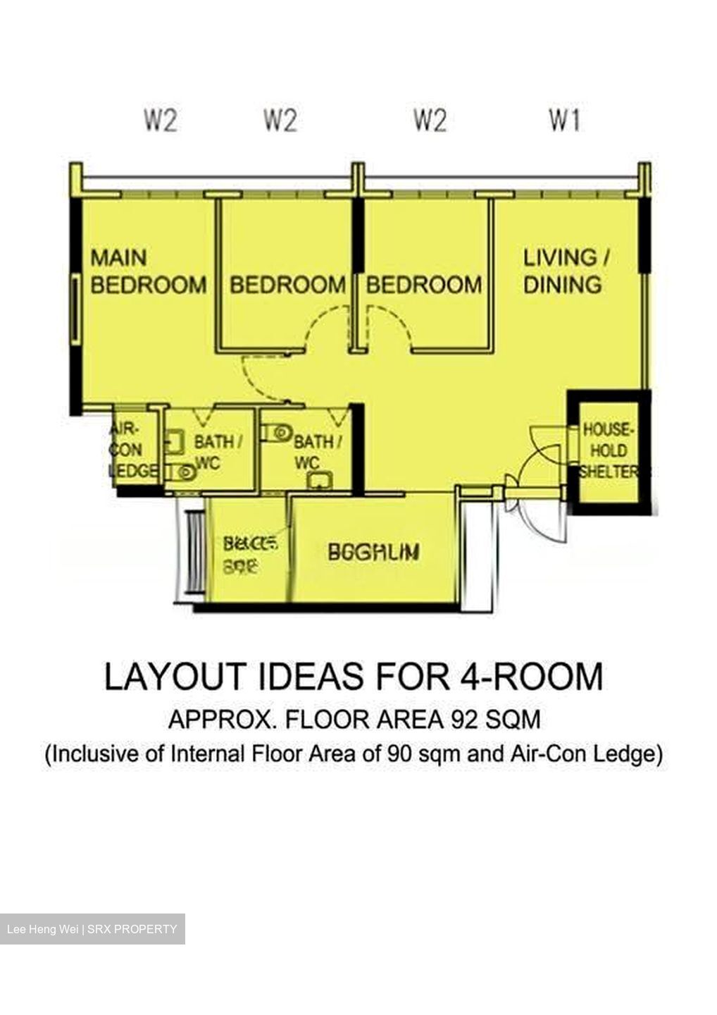 Blk 222A Bedok Beacon (Bedok), HDB 4 Rooms #610438971